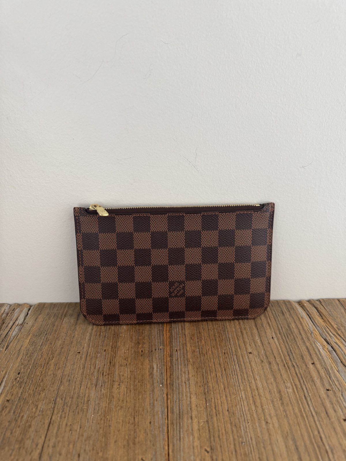 LV Damier Ebene PM Pochette (No wristlet strap)