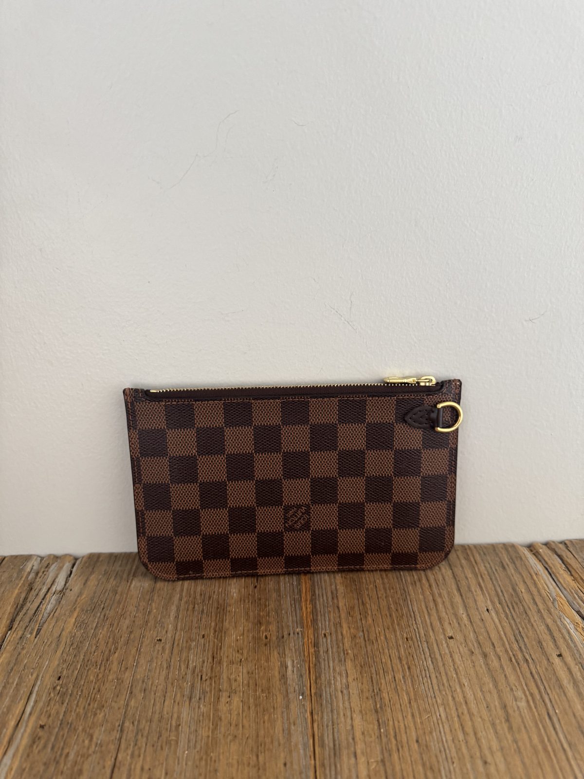 LV Damier Ebene PM Pochette (No wristlet strap)