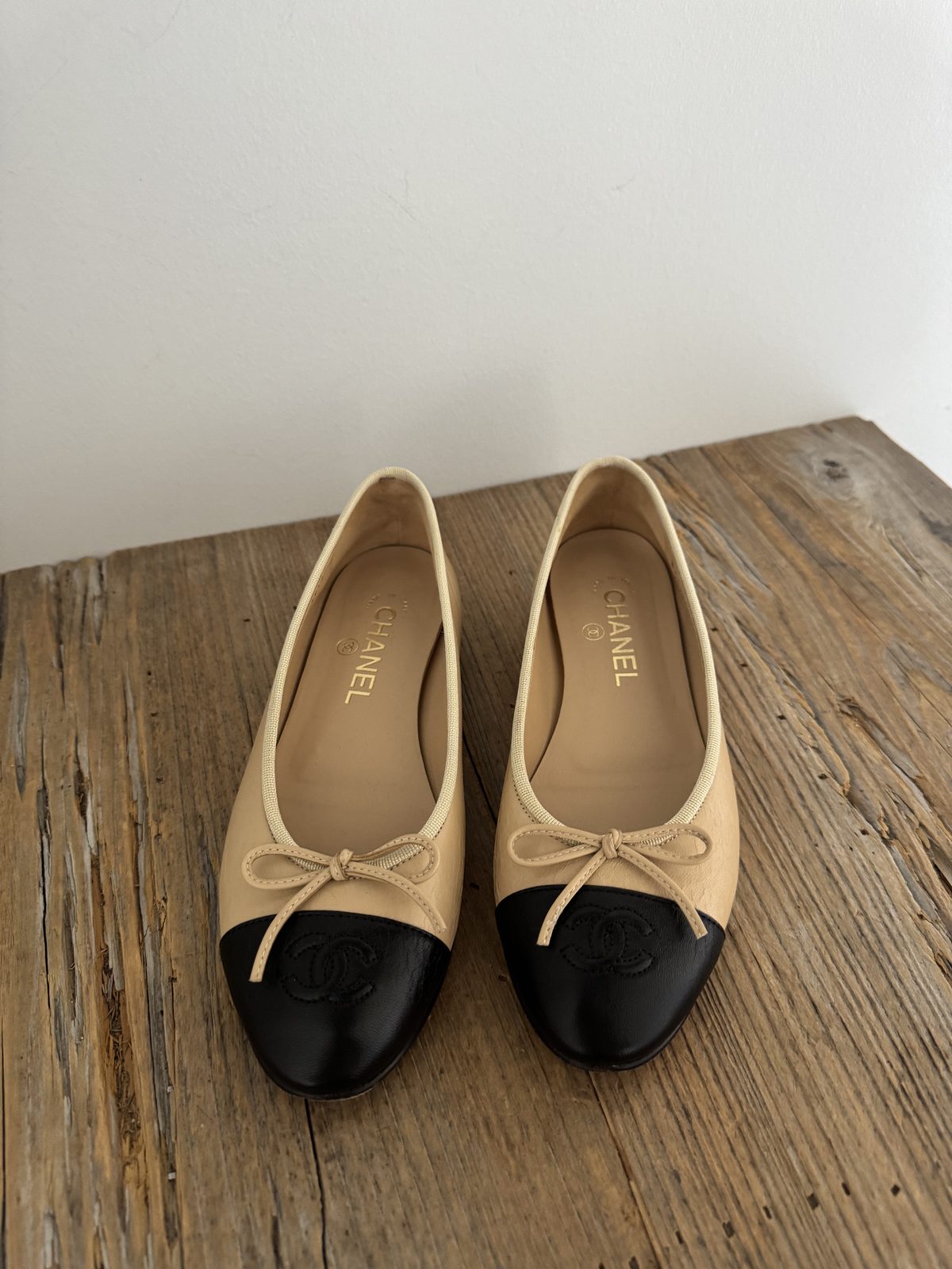 Chanel Ballet Flats Size 37.5