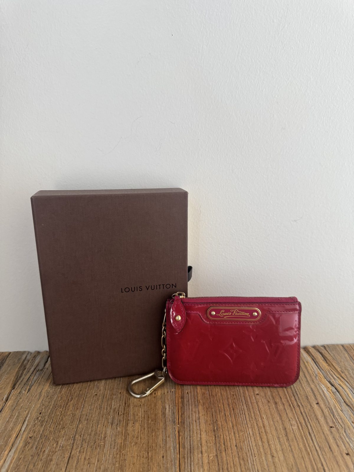 LV Vernis Pochette Cles