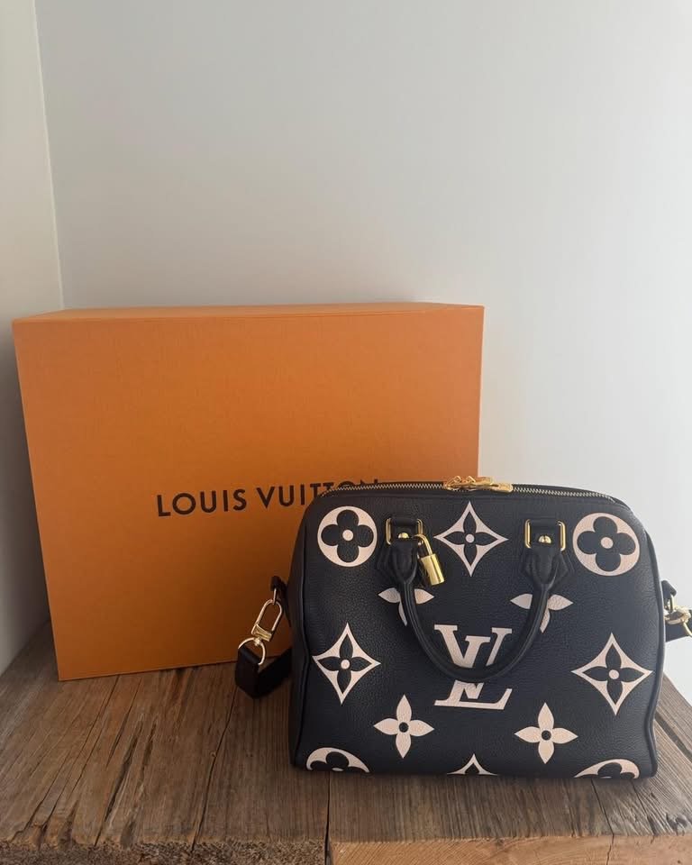 LV Bicolor Empriente Speedy 25 Bandoliere