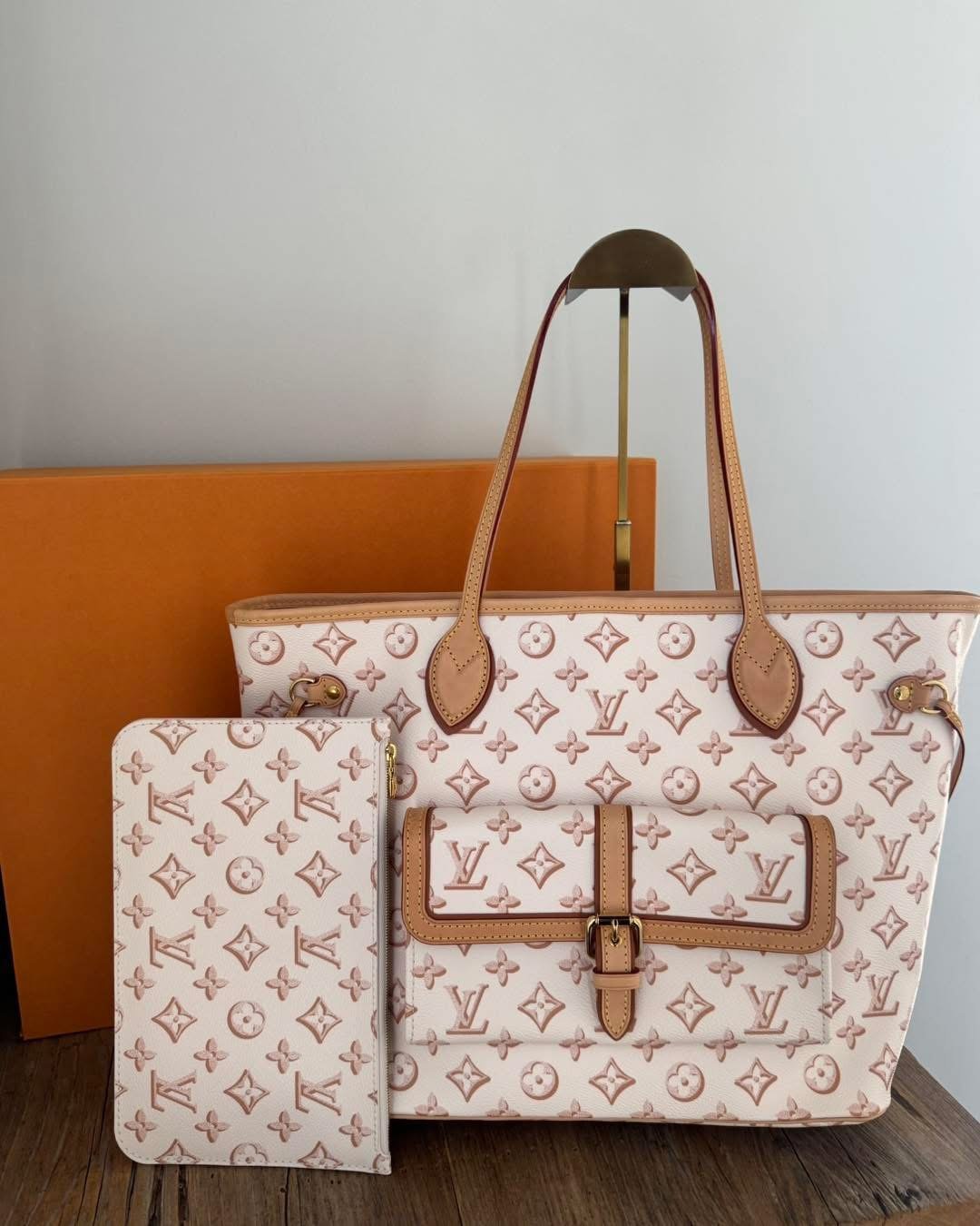 LV Fall for You Neverfull MM Set