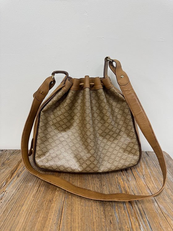 Vintage Celine Macadam Bucket