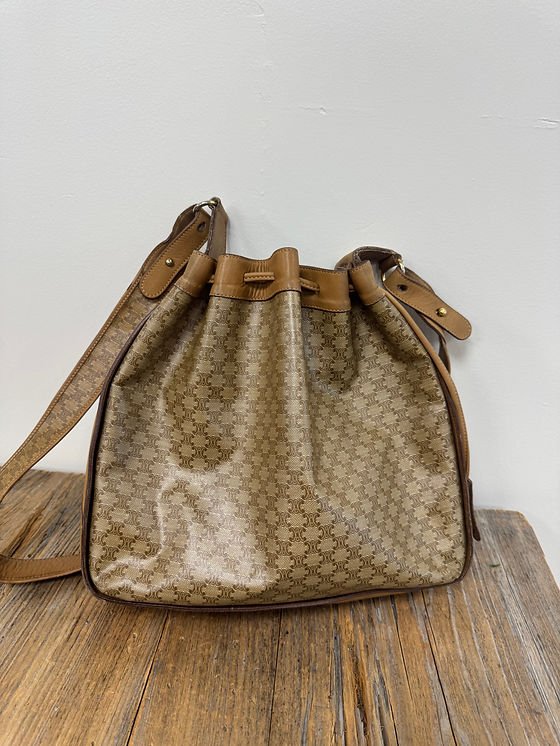 Vintage Celine Macadam Bucket