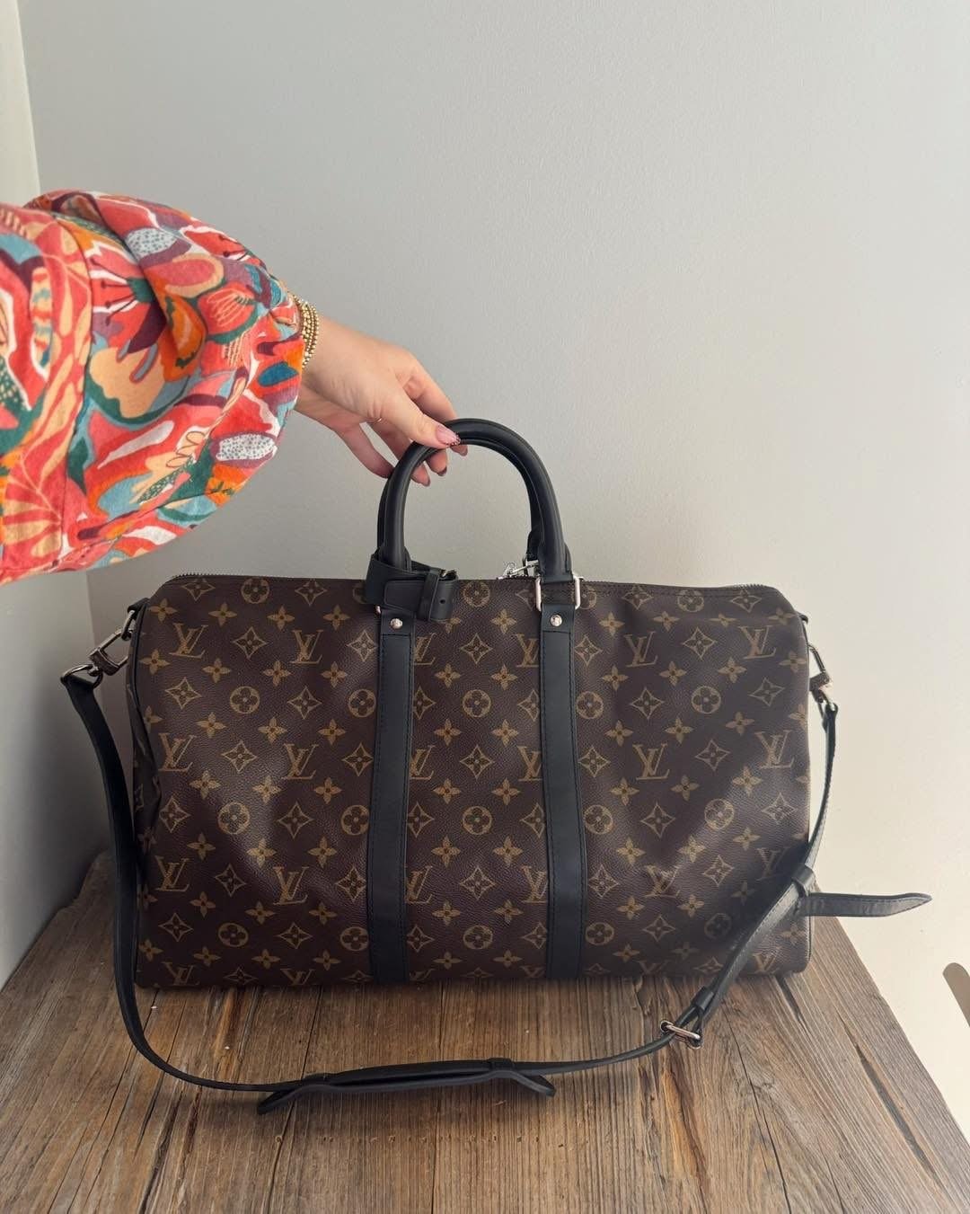 Louis Vuitton Keepall 55 Duffle Bag - Gently Used