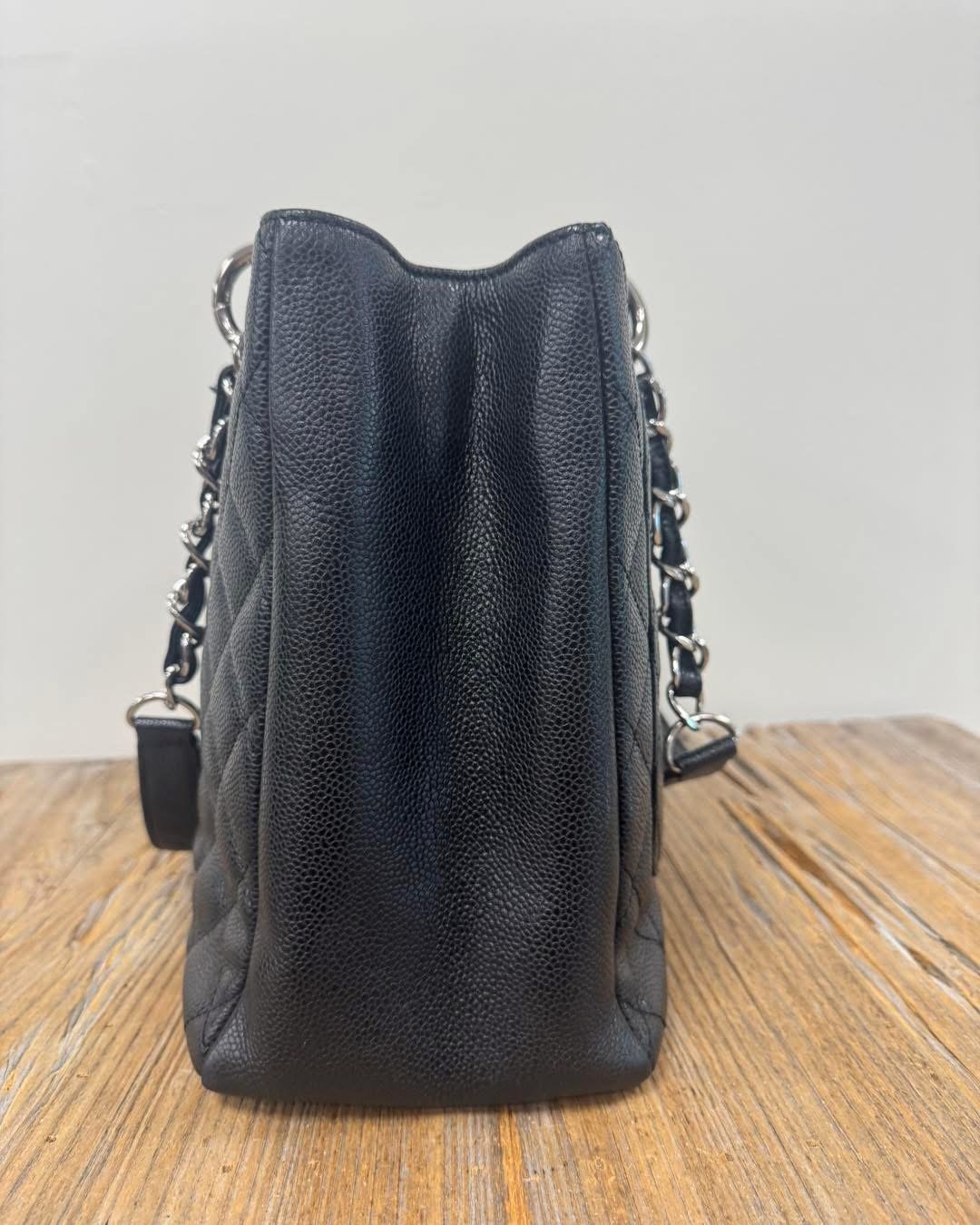 Chanel Grand Shopping Tote in Black Caviar