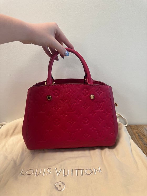 LV Fuchsia Empriente Montaigne BB