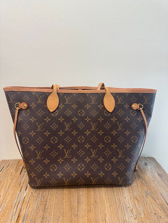 LV Monogram/Red Neverfull MM