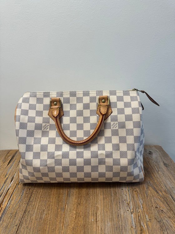 LV Damier Azur Speedy 30