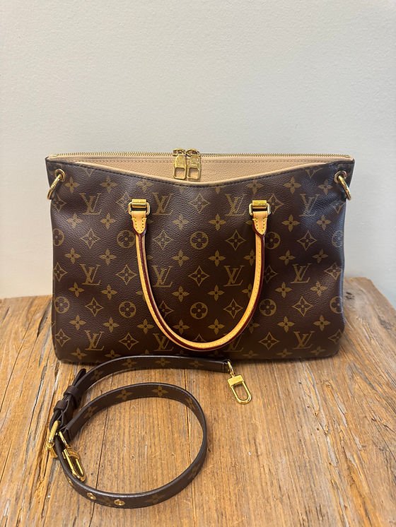 LV Monogram Pallas MM