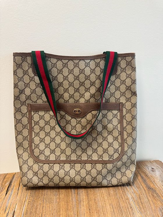 Gucci Vintage Sherry Line Tote